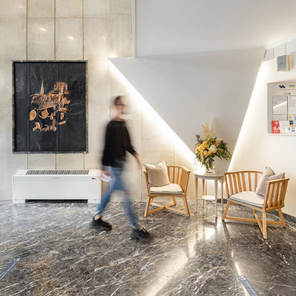 Το λόμπι του El Greco Hotel Thessaloniki