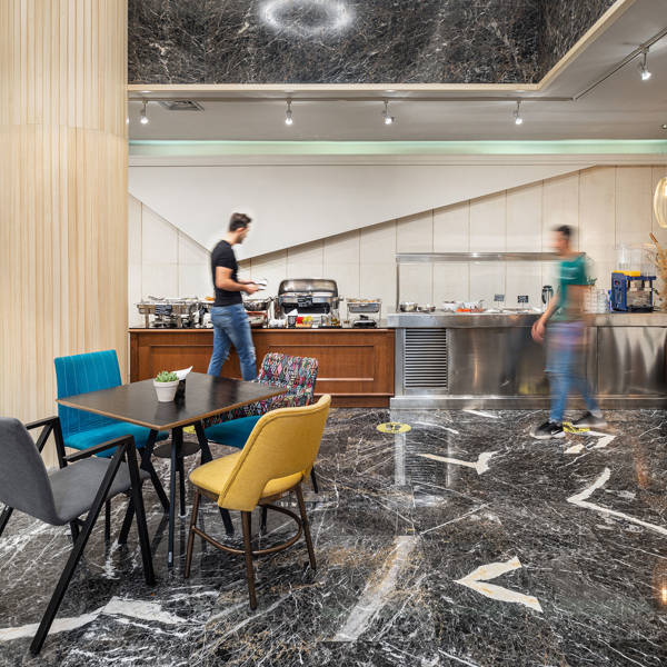 El Greco Hotel Thessaloniki τραπέζι και μπουφές